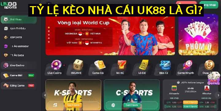 Tỷ lệ kèo nhà cái UK88 là gì?